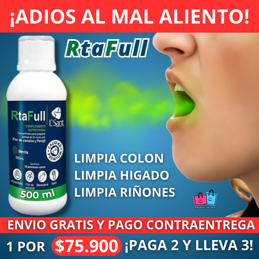 Rtafull ¡Elimina el mal aliento y cuida tu salud!